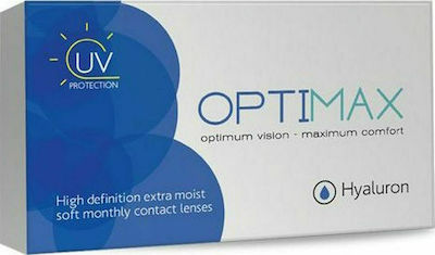 Optimax Hyaluron 3 Monatlich Kontaktlinsen Hydrogel mit UV-Schutz