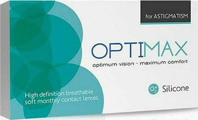 Optimax Silicone Astigmatism 3 Monthly Astigmatic Contact Lenses Silicone Hydrogel