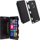 Krusell Kiruna Book Synthetic Leather Black (Lumia 830)