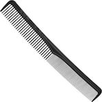 Eurostil Comb Hair for Hair Cut Black 17.5cm