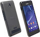 Krusell FrostCover Back Cover Black (Xperia E1)