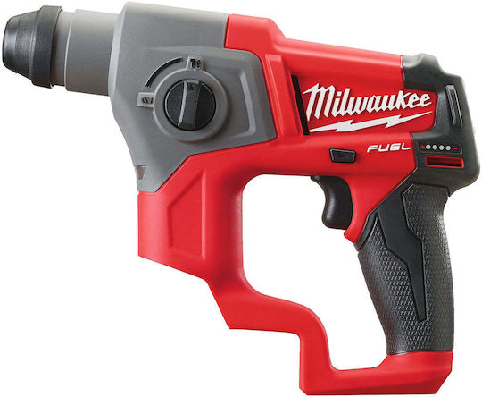 Milwaukee M12 CH-0 Impact Demolition Hammer Battery Brushless 12V Solo with Chuck SDS Plus 4933441947