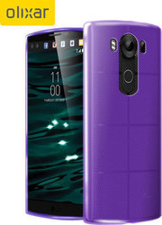 Olixar FlexiShield Purple (LG V10)