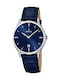 Festina Watch Battery with Blue Leather Strap F16745/3