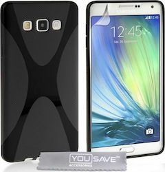 YouSave Accessories Silicone Gel X-Line Case Blace YouSave Accessories Silicone Gel X-Line Case Blace