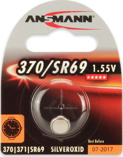 Ansmann 370/371 Baterie Oxid de argint pentru ceasuri SR69 1.55V 1buc