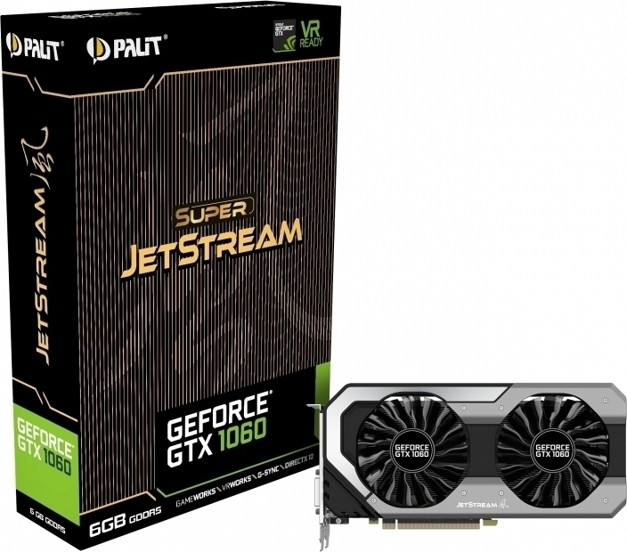 Palit GeForce GTX1060 6GB Super JetStream (NE51060S15J9-1060J
