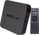 TV Box MXQ-4K 4K UHD με WiFi USB 2.0 1GB RAM και 8GB Αποθηκευτικό Χώρο με Λειτουργικό Android 6.0