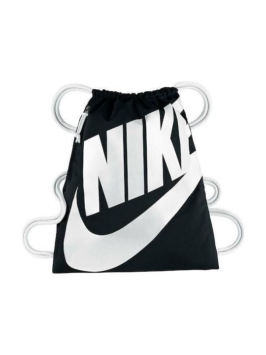 Nike Heritage Τσάντα Πλάτης Γυμναστηρίου Μαύρη
