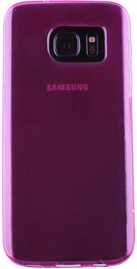 Volte-Tel Back Cover Σιλικόνης Ροζ (Galaxy S7)