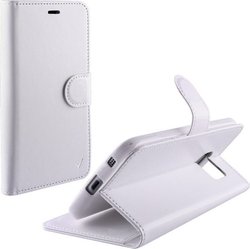 Volte-Tel Book Case Leather TPU White (LG Zero)