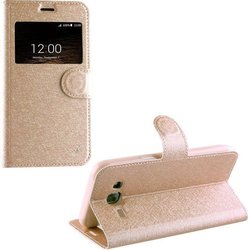 Volte-Tel Book Case TPU δερμάτινη view Gold (LG G5)