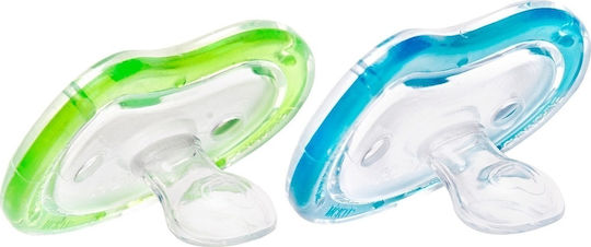 Munchkin Latch Orthodontic Pacifiers Silicone Blue - Green for 3+ months 2pcs