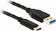 DeLock Cablu USB 3.2 USB-C tată - USB-A Negru 0.5m 83869