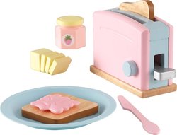 Kidkraft Pastel Toaster Set For Ages 3+ Kidkraft Pastel Toaster Set For Ages 3+