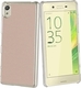 Roxfit Back Cover Silicon Auriu (Xperia X)