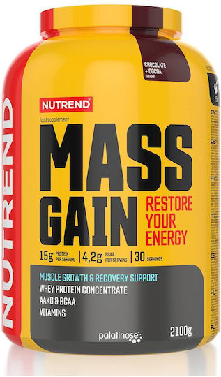 Nutrend Mass Gain Protein Whey with Flavor Chocolate & Cacao 2.1kg