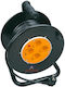 Eurolamp Extension Reel Cord 3 x 1.5mm²/50m Black