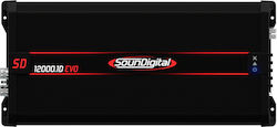 SounDigital Car Audio Amplifier SD12KD.1D Evo 1 Channel SD12K.1D