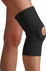 Ortholand Κ / 404 Elastic Knee Brace with Hole Black