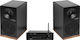 Tangent Sound System 2 Ampster X4 100W with Digital Media Player and Bluetooth Black