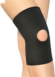 Ortholand Κ / 463 Elastic Knee Brace with Hole Black