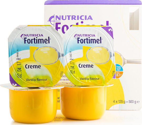 Nutricia Fortimel Creme Специална Хранителна Добавка 4 x 125гр Ванилия