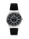 Swatch Sistem Arrow Часовник Автоматичен с Черно Каучукова каишка