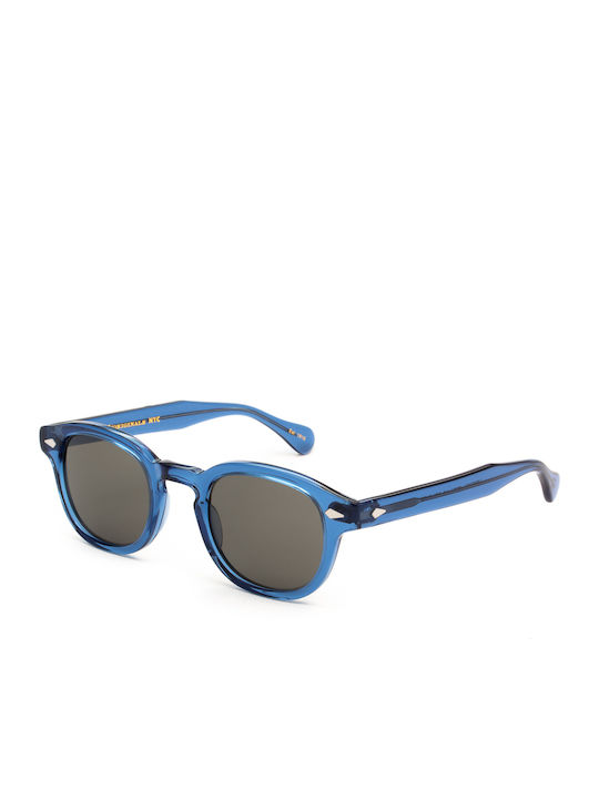Moscot Lemtosh Unisex Sunglasses with Blue Plas...