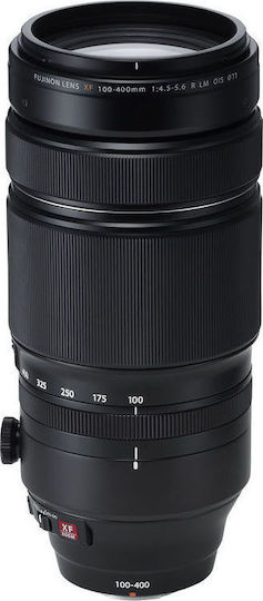 Fujifilm Crop Camera Lens XF 100-400mm f/4.5-5.6 R LM OIS WR Super Telephoto / Tele Zoom for Fujifilm X Mount Black