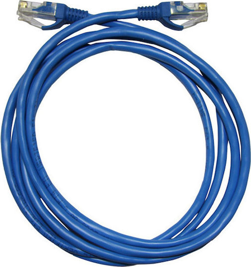 Adeleq U/UTP Cat.5 Ethernet Network Cable 2m Blue