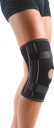 Anatomic Line Knee Brace with Hole Black 5022