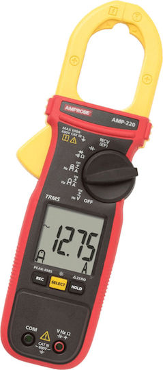 Amprobe Αμπεροτσιμπίδα Ψηφιακή 600A AC AMP-220 True RMS με Ακροδέκτες