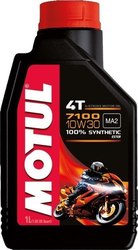 Motul 7100 4T Synthetisch Motorradöl für Viertaktmotoren 10W-30 1Es