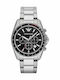 Emporio Armani Sigma Herrenuhr 44mm Chronograph Batterie mit Silber Metallarmband