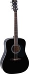 Soundsation Acoustic Guitar Yellowstone DN BK Black Black