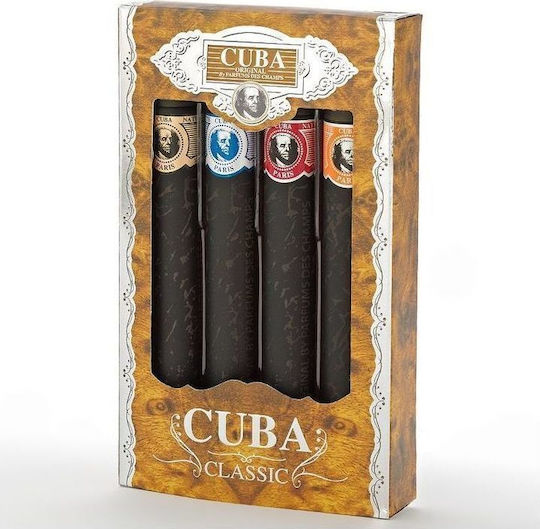 Cuba Cuba Gold Eau de Toilette 35ml & Cuba Orange Eau Set pentru bărbați