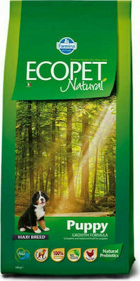 Farmina Ecopet Natural Puppy Maxi 12kg Ξηρά Τροφή για Κουτάβια Μεγαλόσωμων Φυλών με Κοτόπουλο