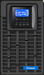 Tescom Neoline Plus 1103 ST UPS On-Line 3000VA 2700W with 4 Schuko Power Plugs