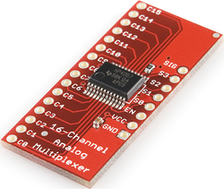 SparkFun Analog/Digital MUX CD74HC4067 Breakout Board for Arduino