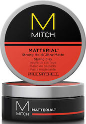 Paul Mitchell Matterial Strong Hold Ultra Matte Styling Clay Πηλός 85gr