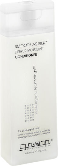 Giovanni Smooth As Silk Deep Moisture Conditioner Hydration for All Hair Types 250ml