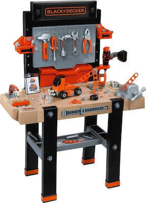 Smoby Banc de Lucru pentru Copii Black & Decker Bricolo Ultimate pentru 3+ Ani