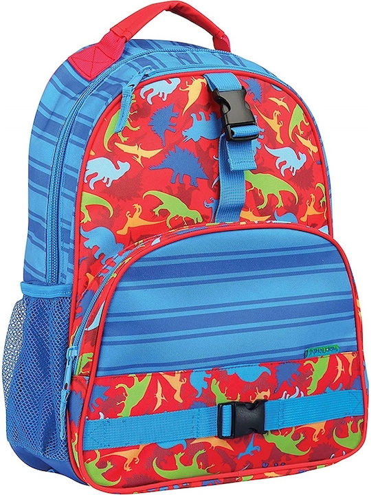 Stephen Joseph All Over Print Dino School Bag Backpack Kindergarten in Light Blue color