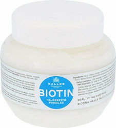 Kallos Biotin Beautifying Haarmaske für Reparatur 275ml