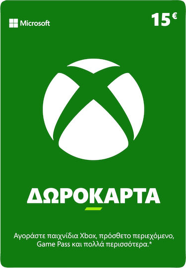 Microsoft Xbox Live Gift Card 15€ Key