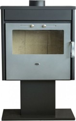 Agorastos ΣΑ 1450 Χαλύβδινη Ξυλόσομπα 16.5kW Μαύρη