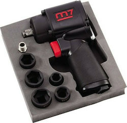 M7 NC4610AN Air Impact Wrench 1/2" 62kgm