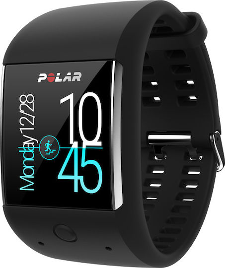 polar m600 black screen