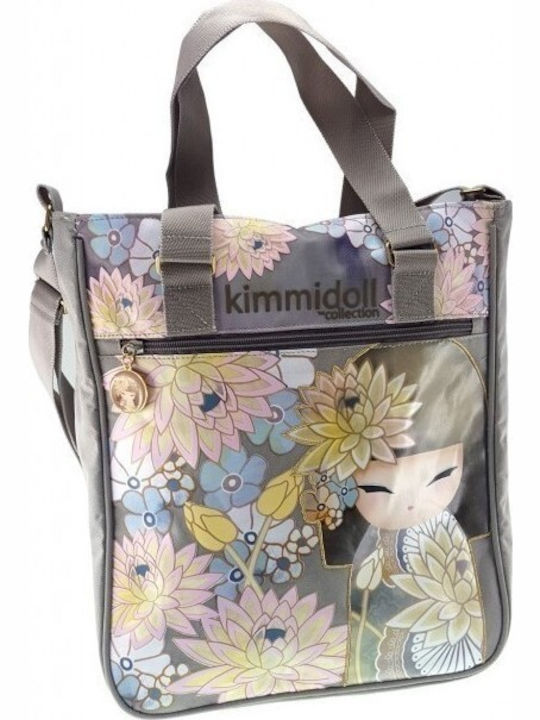 Kimmidol Kimmidoll School Bag Shoulder Elementary, Elementary in Gray color